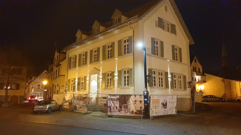 Das Haus bei Nacht